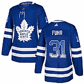 Maple Leafs 31 Grant Fuhr Blue Drift Fashion Adidas Jersey,baseball caps,new era cap wholesale,wholesale hats